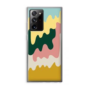 CaseCompany Baar B: Samsung Galaxy Note 20 Ultra / Note 20 Ultra 5G Transparant Hoesje