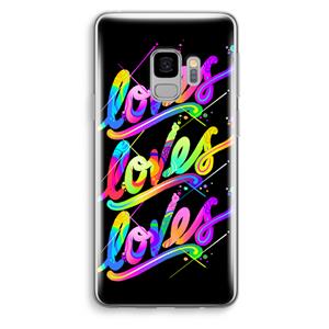 CaseCompany Loves: Samsung Galaxy S9 Transparant Hoesje