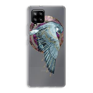 CaseCompany Golden Falcon: Samsung Galaxy A42 5G Transparant Hoesje