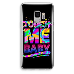 CaseCompany Touch Me: Samsung Galaxy S9 Transparant Hoesje