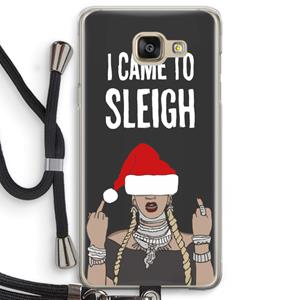 CaseCompany Came To Sleigh: Samsung Galaxy A5 (2016) Transparant Hoesje met koord