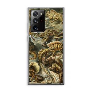 CaseCompany Haeckel Lacertilia: Samsung Galaxy Note 20 Ultra / Note 20 Ultra 5G Transparant Hoesje