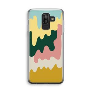 CaseCompany Baar B: Samsung Galaxy J8 (2018) Transparant Hoesje