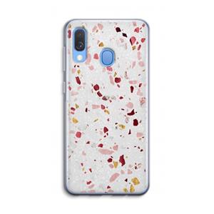 CaseCompany Terrazzo N°9: Samsung Galaxy A40 Transparant Hoesje