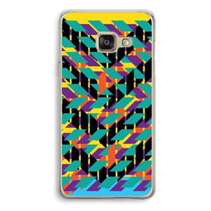 CaseCompany Skew Bee 1: Samsung A3 (2017) Transparant Hoesje