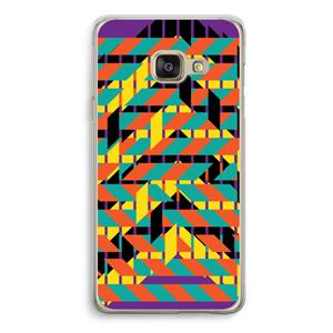 CaseCompany Skew Bee 2: Samsung A3 (2017) Transparant Hoesje