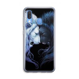 CaseCompany Brotherhood: Samsung Galaxy A40 Transparant Hoesje