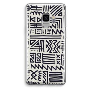 CaseCompany Marrakech print: Samsung Galaxy S9 Transparant Hoesje