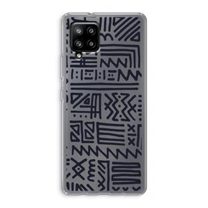 CaseCompany Marrakech print: Samsung Galaxy A42 5G Transparant Hoesje