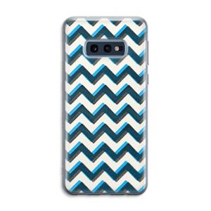 CaseCompany Onderbroken lijn: Samsung Galaxy S10e Transparant Hoesje