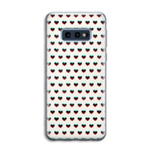 CaseCompany Hartjes: Samsung Galaxy S10e Transparant Hoesje