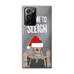 CaseCompany Came To Sleigh: Samsung Galaxy Note 20 Ultra / Note 20 Ultra 5G Transparant Hoesje