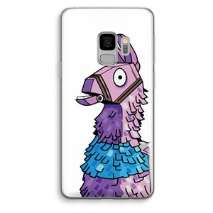 CaseCompany Lama: Samsung Galaxy S9 Transparant Hoesje