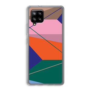 CaseCompany Gestalte 1: Samsung Galaxy A42 5G Transparant Hoesje