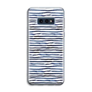 CaseCompany Verrassende lijnen: Samsung Galaxy S10e Transparant Hoesje
