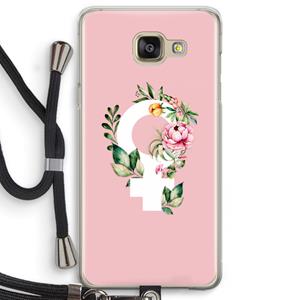 CaseCompany Venus: Samsung Galaxy A5 (2016) Transparant Hoesje met koord