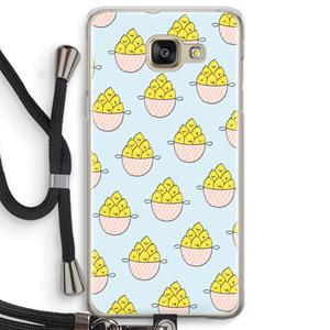 CaseCompany Citroenen: Samsung Galaxy A5 (2016) Transparant Hoesje met koord