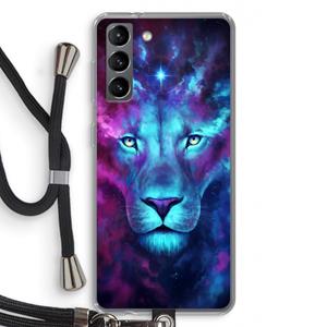 CaseCompany Firstborn: Samsung Galaxy S21 Transparant Hoesje met koord