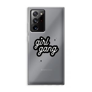 CaseCompany Girl Gang: Samsung Galaxy Note 20 Ultra / Note 20 Ultra 5G Transparant Hoesje