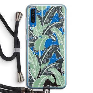 CaseCompany This Sh*t Is Bananas: Samsung Galaxy A50 Transparant Hoesje met koord