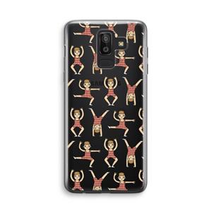 CaseCompany Gymboys: Samsung Galaxy J8 (2018) Transparant Hoesje