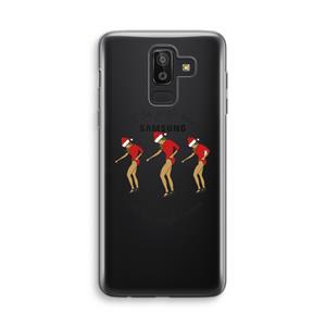 CaseCompany Jingle Ladies: Samsung Galaxy J8 (2018) Transparant Hoesje