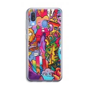 CaseCompany Dreams: Samsung Galaxy A40 Transparant Hoesje