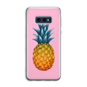 CaseCompany Grote ananas: Samsung Galaxy S10e Transparant Hoesje
