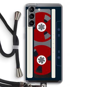 CaseCompany Here's your tape: Samsung Galaxy S21 Transparant Hoesje met koord