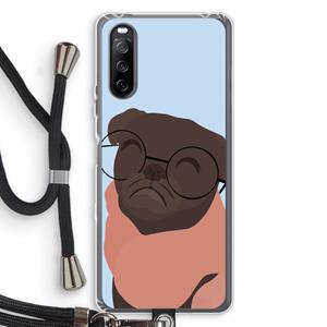 CaseCompany Ludo: Sony Sony Xperia 10 III Transparant Hoesje met koord