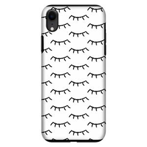 CaseCompany Wimpers: iPhone XR Tough Case