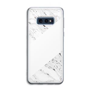 CaseCompany Biggest stripe: Samsung Galaxy S10e Transparant Hoesje