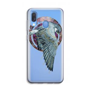 CaseCompany Golden Falcon: Samsung Galaxy A40 Transparant Hoesje