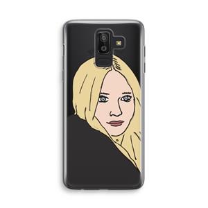 CaseCompany Ashley: Samsung Galaxy J8 (2018) Transparant Hoesje