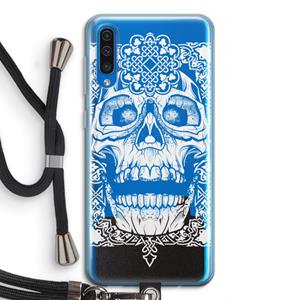 CaseCompany Seek & Destroy: Samsung Galaxy A50 Transparant Hoesje met koord
