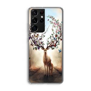 CaseCompany Seasons Change: Samsung Galaxy S21 Ultra Transparant Hoesje