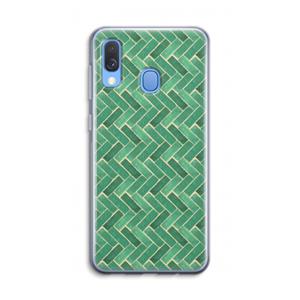 CaseCompany Moroccan tiles 2: Samsung Galaxy A40 Transparant Hoesje