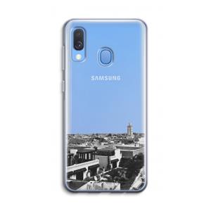 CaseCompany Marrakech Skyline : Samsung Galaxy A40 Transparant Hoesje