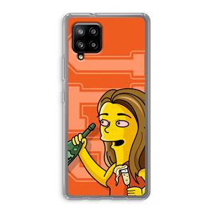 CaseCompany Jamie Lee Simpson: Samsung Galaxy A42 5G Transparant Hoesje