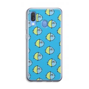 CaseCompany Visjes: Samsung Galaxy A40 Transparant Hoesje