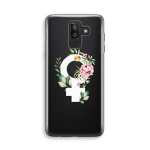 CaseCompany Venus: Samsung Galaxy J8 (2018) Transparant Hoesje