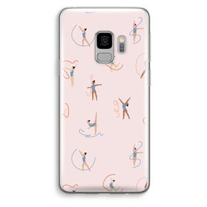 CaseCompany Dancing #3: Samsung Galaxy S9 Transparant Hoesje