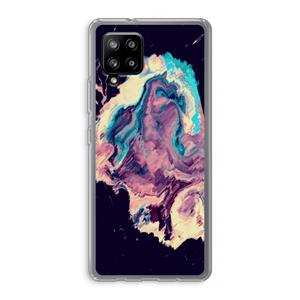 CaseCompany Cosmic Silence: Samsung Galaxy A42 5G Transparant Hoesje