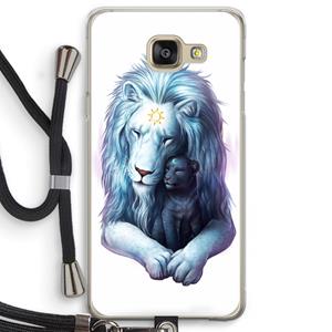 CaseCompany Child Of Light: Samsung Galaxy A5 (2016) Transparant Hoesje met koord