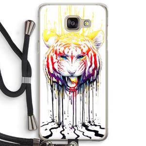 CaseCompany Fading: Samsung Galaxy A5 (2016) Transparant Hoesje met koord