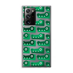 CaseCompany Crocs: Samsung Galaxy Note 20 Ultra / Note 20 Ultra 5G Transparant Hoesje
