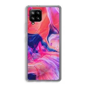 CaseCompany Earth And Ocean: Samsung Galaxy A42 5G Transparant Hoesje