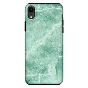 CaseCompany Groen marmer: iPhone XR Tough Case