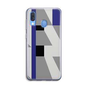 CaseCompany Gestalte 2: Samsung Galaxy A40 Transparant Hoesje