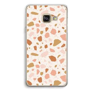 CaseCompany Terrazzo N°18: Samsung A3 (2017) Transparant Hoesje